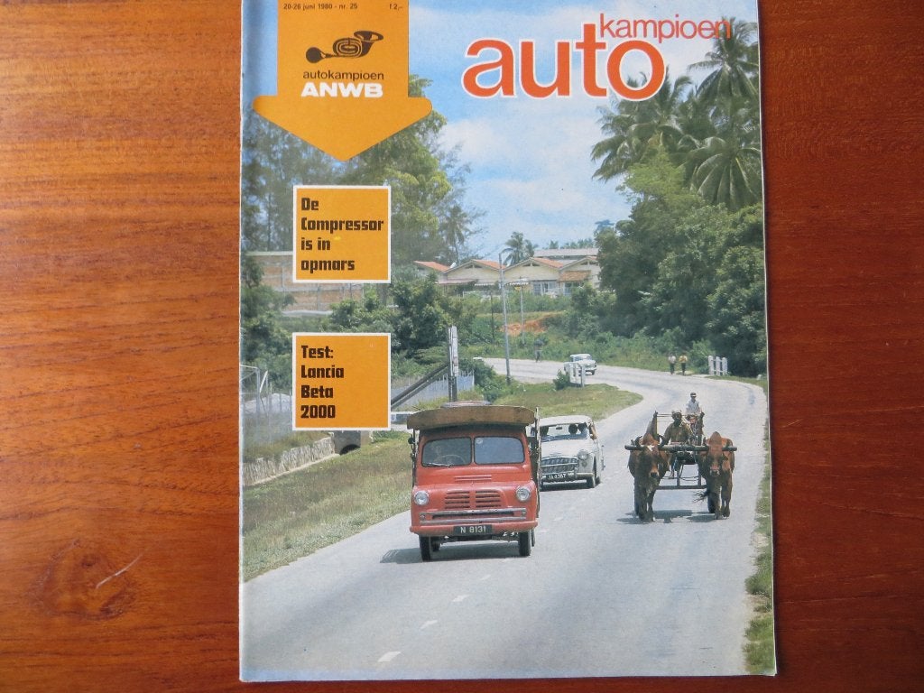 Autokampioen 25 1980 Lancia Beta 2.0, Porsche 924 Carrera GT, Ophalen of Verzenden, Zo goed als nieuw, Porsche