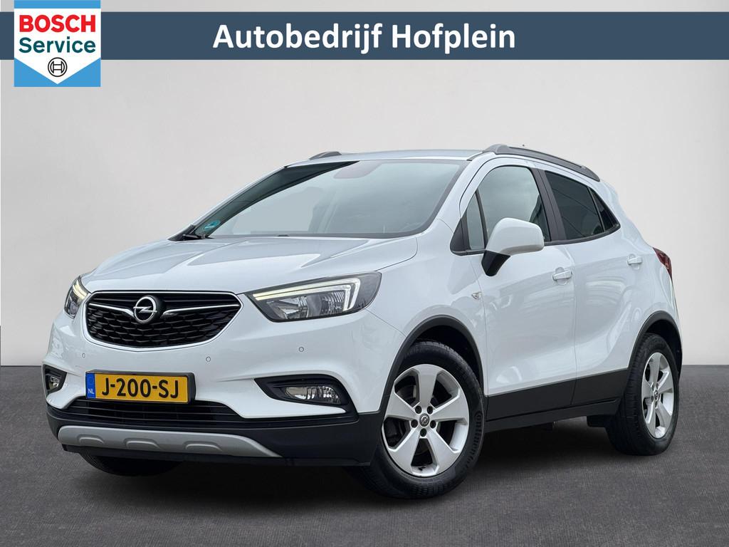 Opel Mokka X 1.4 Turbo Edition | Airco | Cruise | Navi | Lm, Auto's, Opel, Voorwielaandrijving, Gebruikt, Euro 6, Wit
