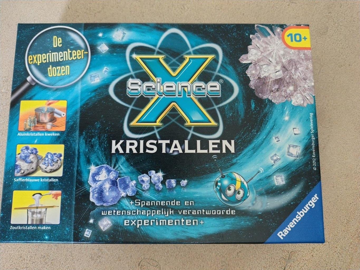 NIEUWE - Ravensburger Science X Kristallen Experimenteerdoos, Ophalen of Verzenden, Nieuw, Knutselen