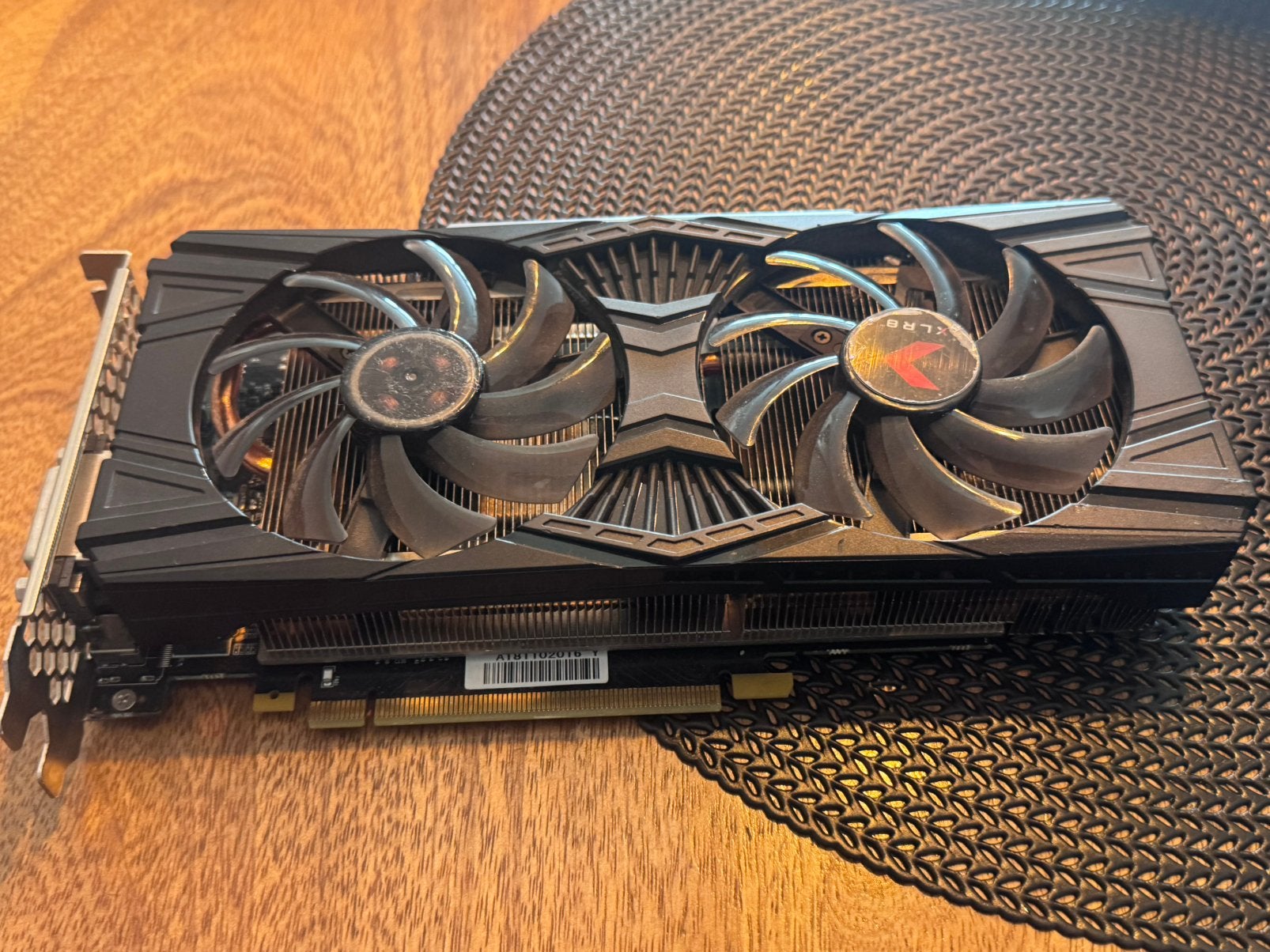PNY XLR8 GeForce RTX 2070 OC 8GB GDDR6, Computers en Software, Videokaarten, Gebruikt, HDMI, GDDR6, PCI-Express 4