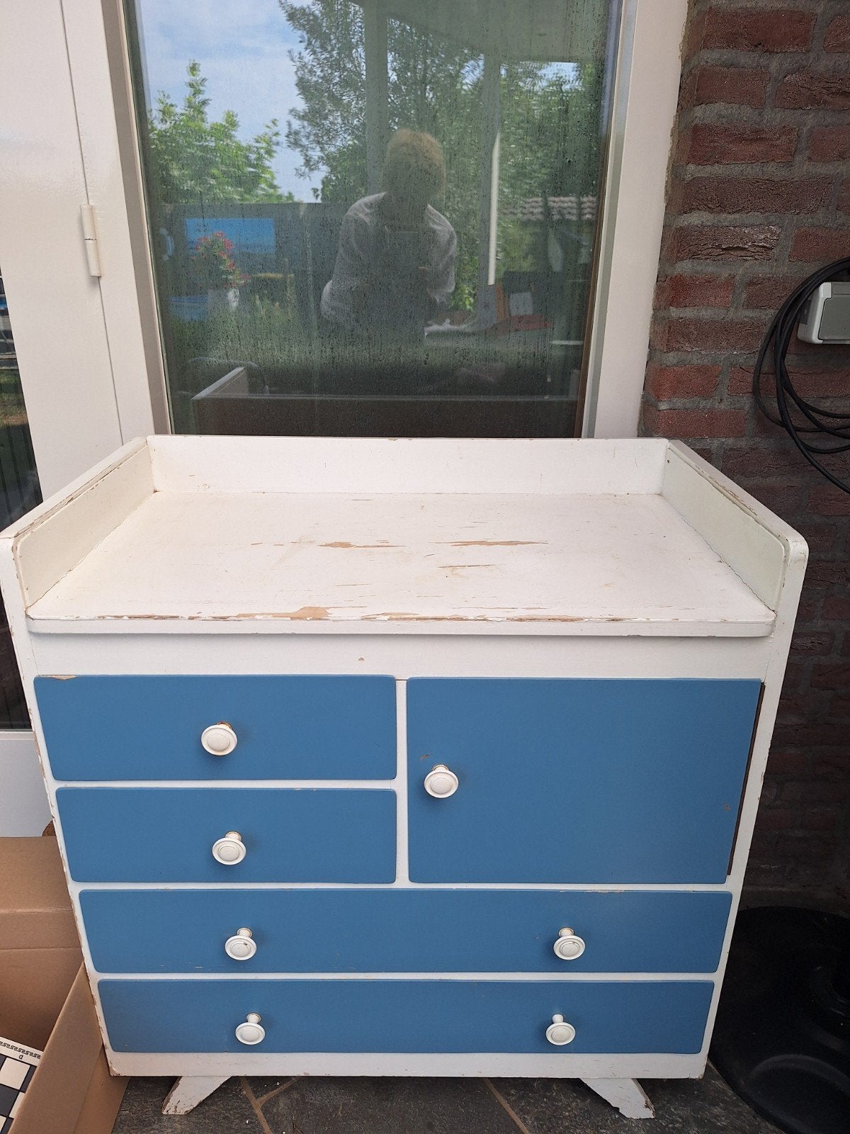Vintage commode, Kinderen en Baby's, Kinderkamer | Commodes en Kasten, Ophalen, Gebruikt, 50 tot 70 cm, 100 cm of meer