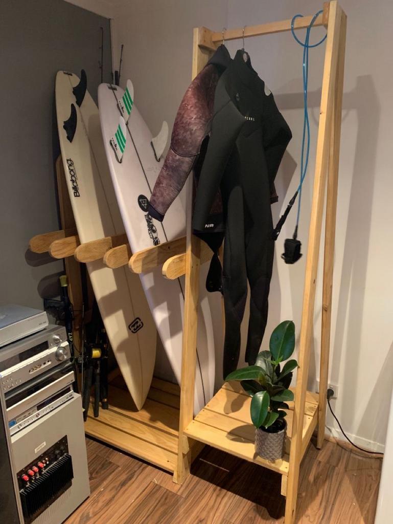 Surfboard houder/rack., Ophalen of Verzenden, Zo goed als nieuw