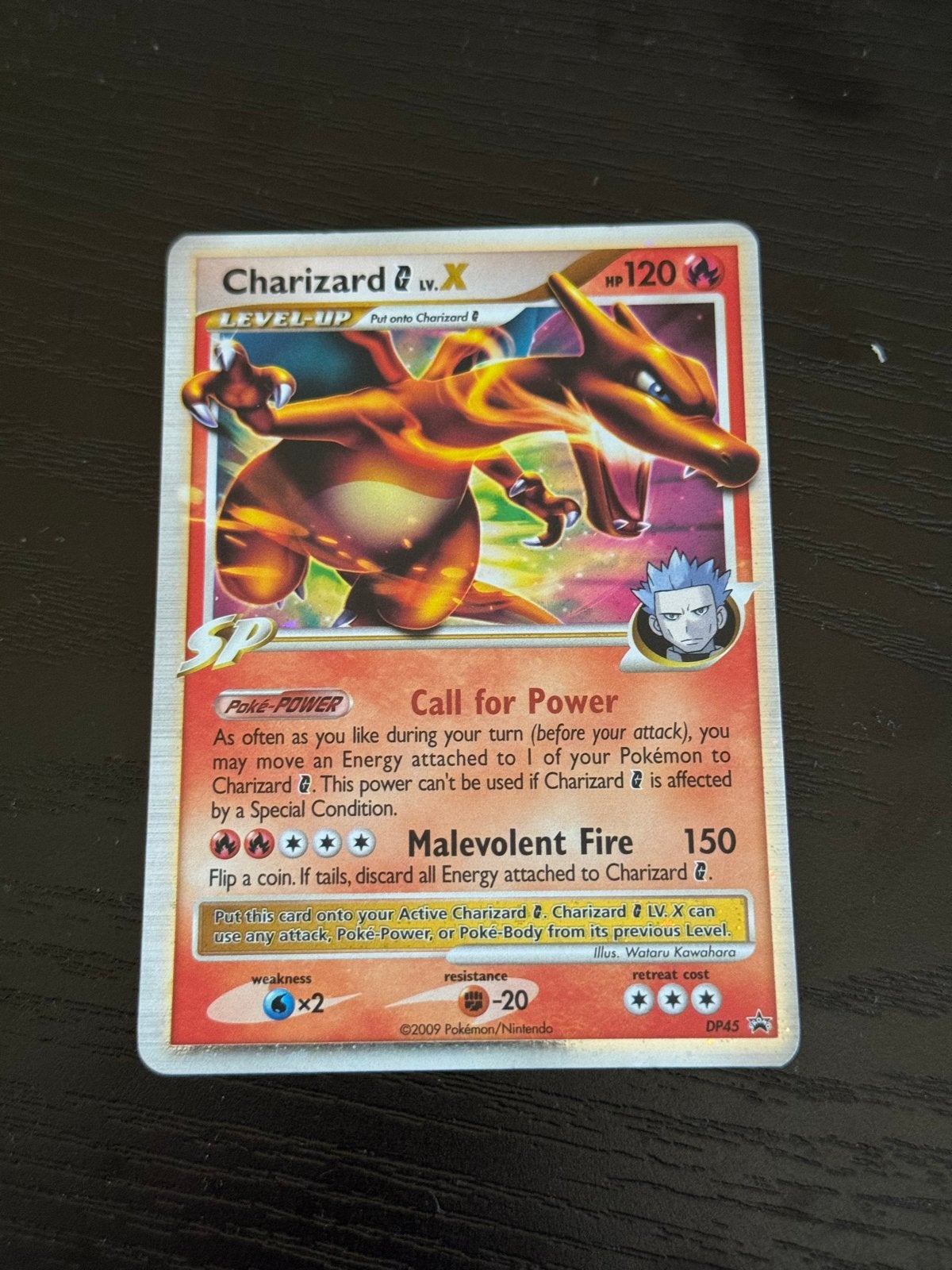 Pokémon Kaart Charizard G LV.X DP45, Hobby en Vrije tijd, Verzamelkaartspellen | Pokémon, Ophalen of Verzenden, Zo goed als nieuw