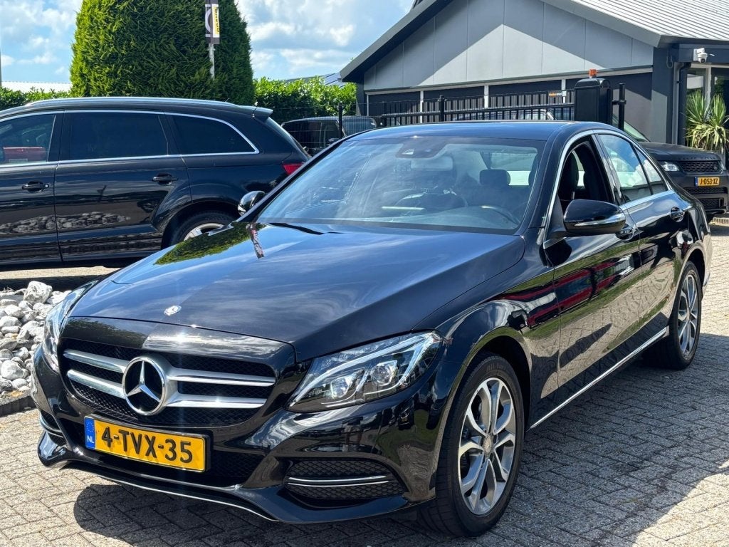 Mercedes-Benz C-Klasse C180 Ambition Sedan Automaat 2014 Xen, Automaat, Euro 6, 157 pk, Leder en Stof