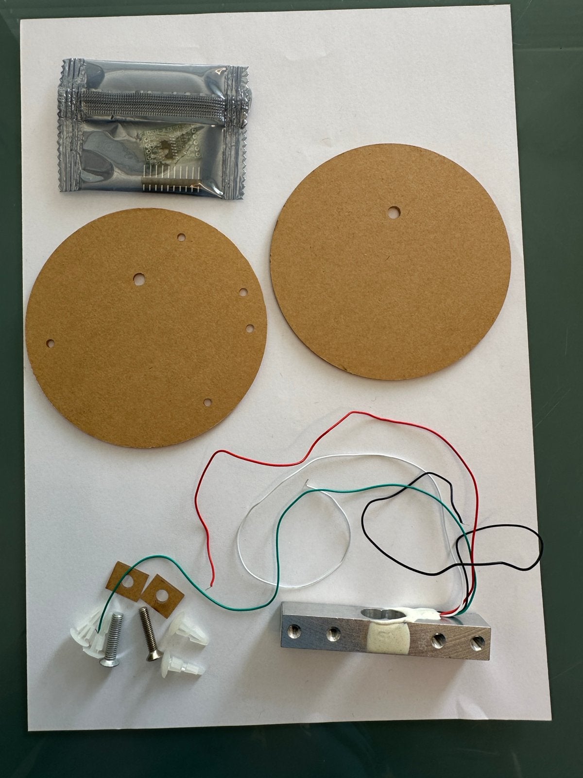 Weegschaal Load Cell Sensor met HX711 Module voor Arduino, Ophalen of Verzenden, Nieuw