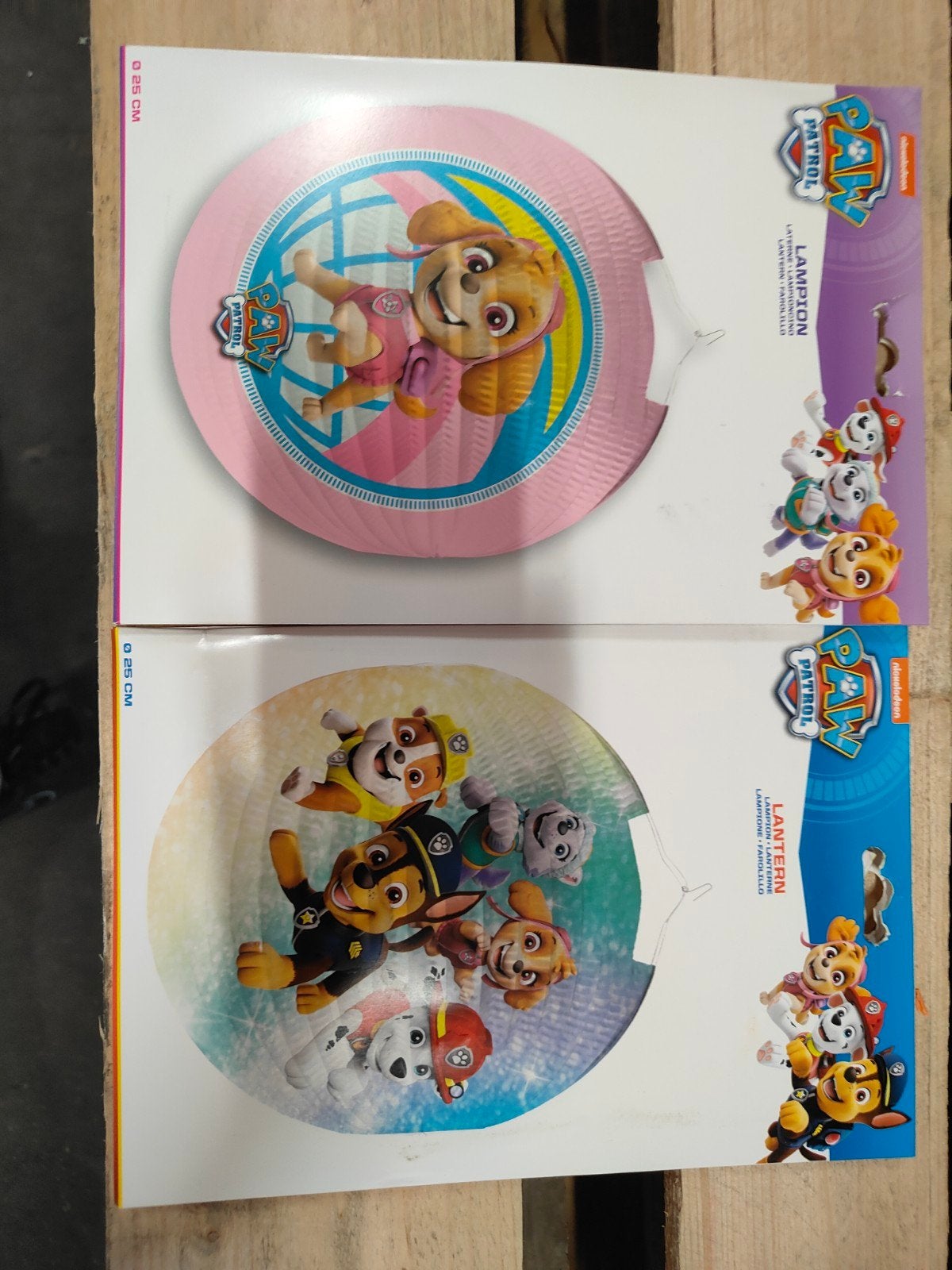 Partij 30 Paw Patrol lampionnen - Nieuw, Nickelodeon, Onbekend, Nieuw, Ophalen of Verzenden
