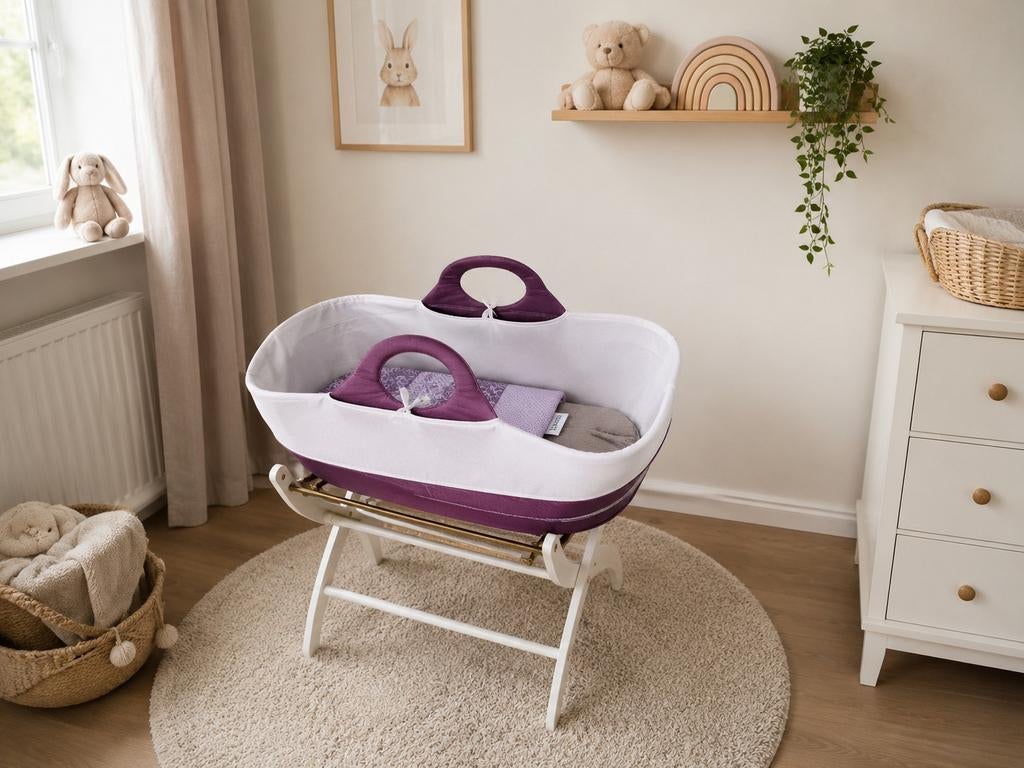 Reiswieg met standaard., Kinderen en Baby's, Babywiegjes en Ledikanten, Ophalen, Zo goed als nieuw, Wieg