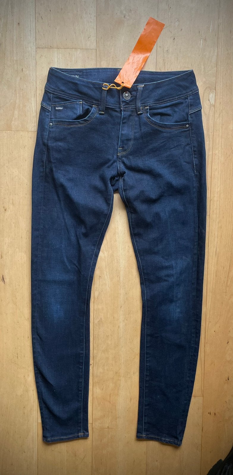 G Star RAW Lynn Mid Skinny jeans spijkerbroek W29 L30, Ophalen of Verzenden, Blauw, W28 - W29 (confectie 36)