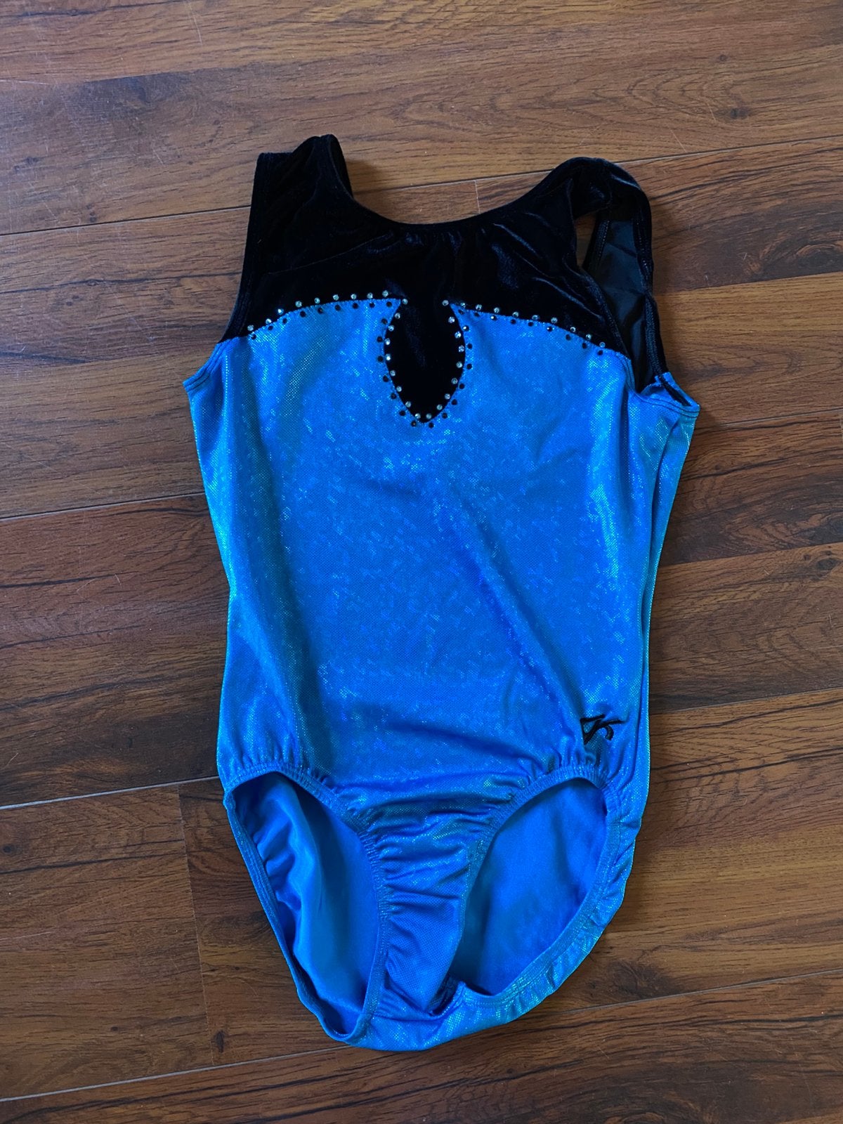 Te koop: turnpakje maat 36,38, Sport en Fitness, Blauw, Maat 36 t/m 42, Ophalen of Verzenden, Zo goed als nieuw