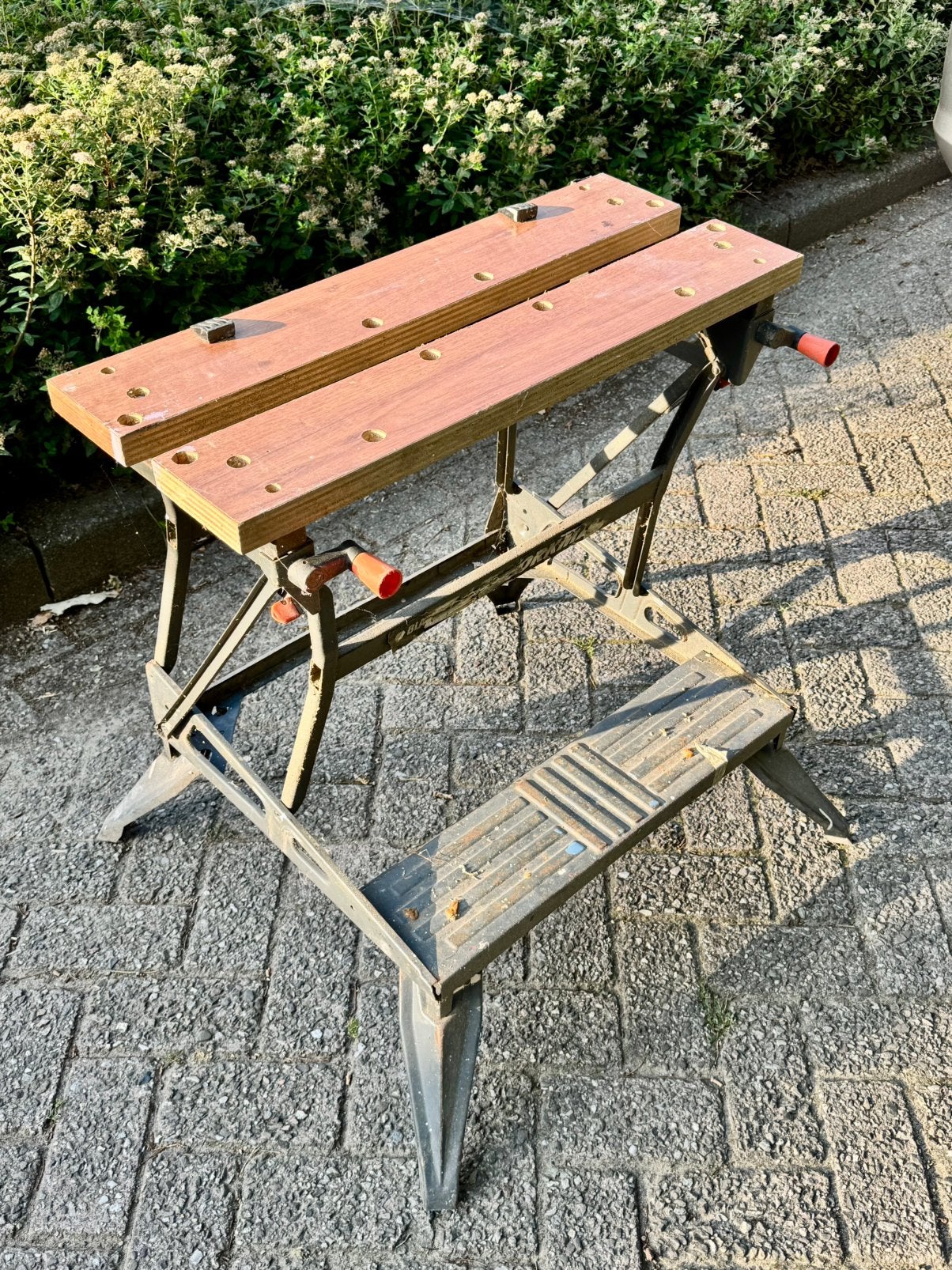 Black & Decker Workmate 728 - Stabiele Werkbank, Ophalen of Verzenden, Gebruikt, 70 tot 120 cm, Bankschroef
