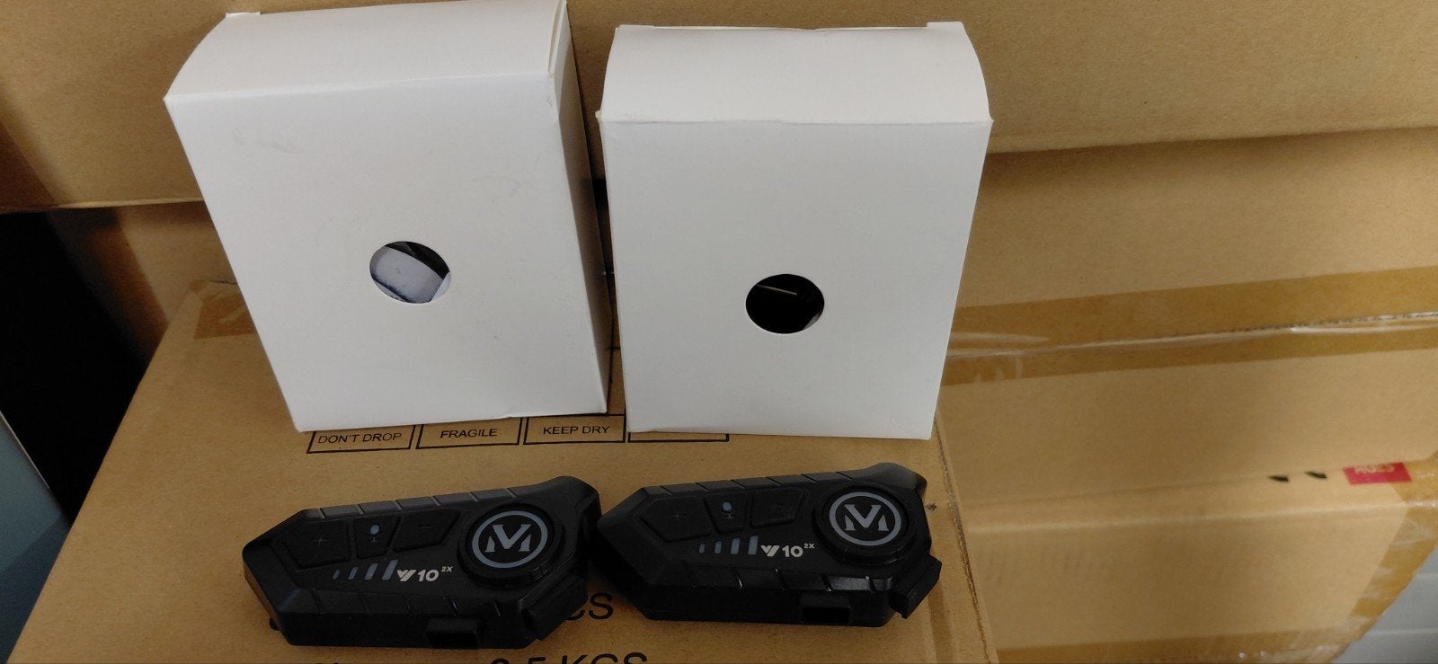 Motor headset - Communicatie voor op de motor, Overige merken, XL, Ophalen of Verzenden, Integraalhelm