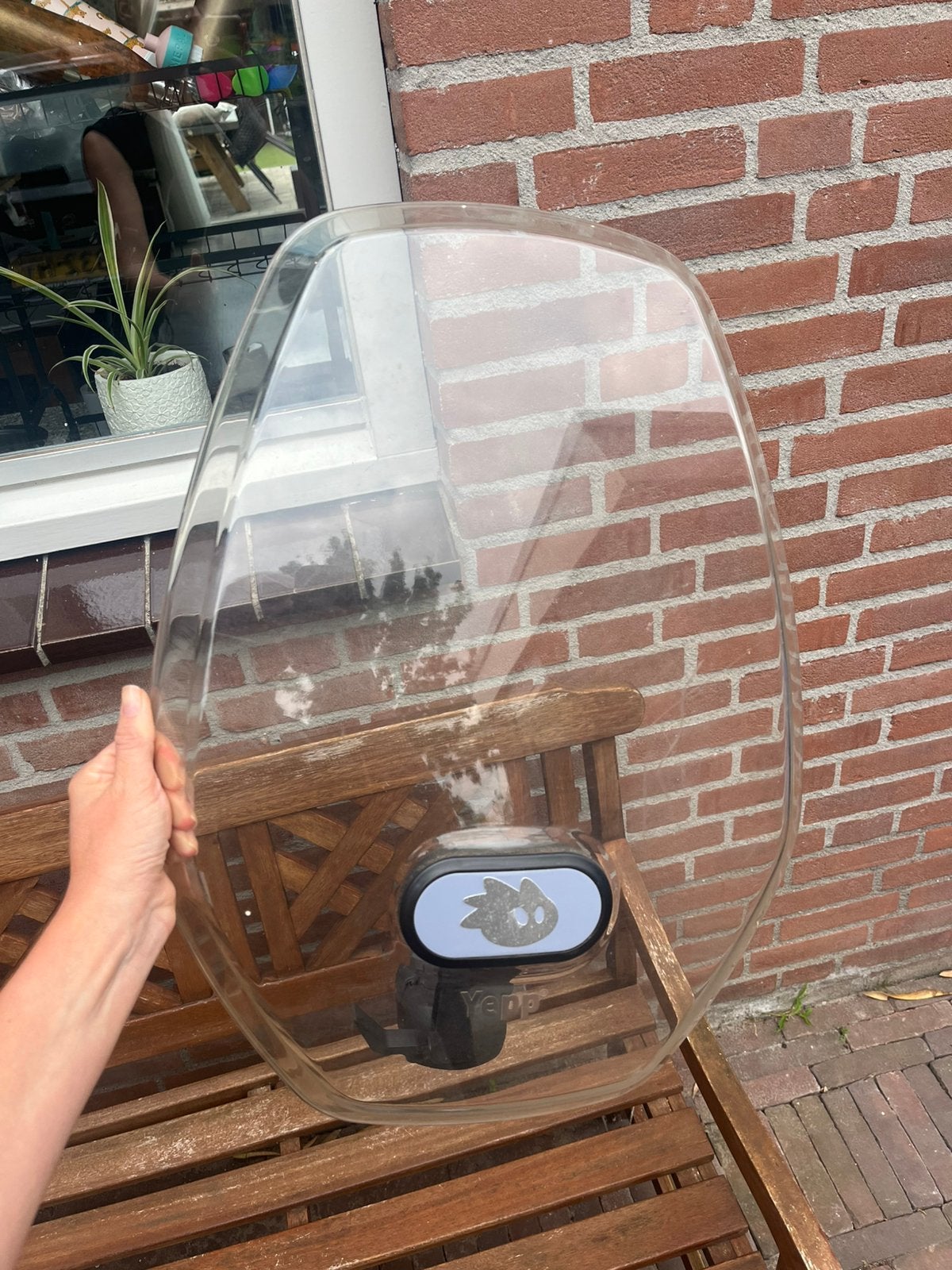 Yepp windscherm voor op de fiets, Ophalen, Gebruikt, Voorzitje