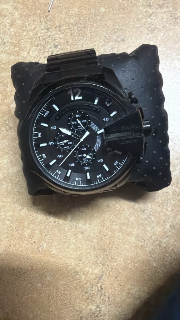 Diesel DZ-4283 horloge, Overige merken, Staal, Gebruikt, Staal