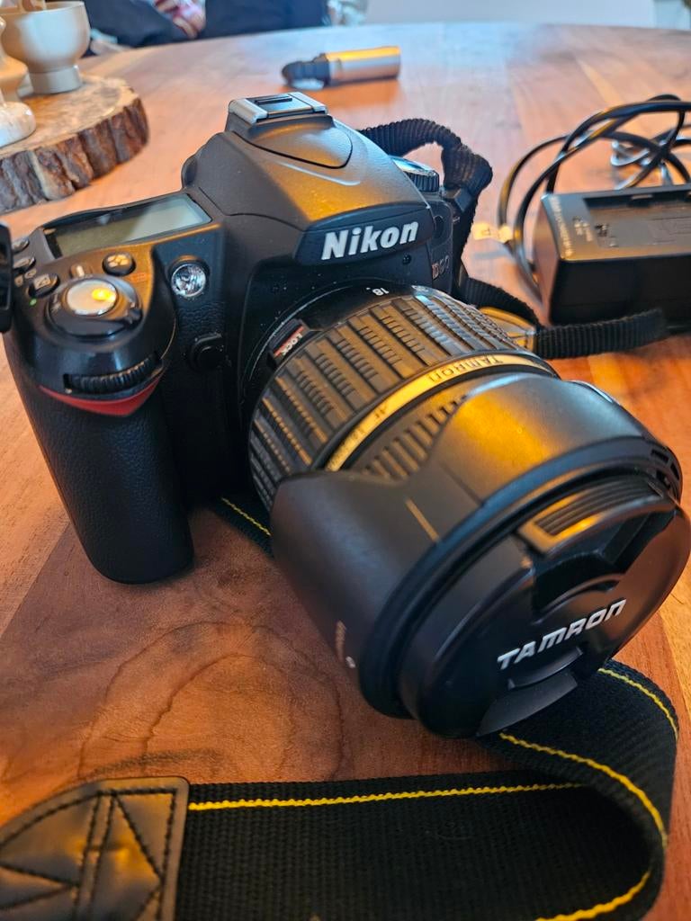 Nikon D90 met toebehoren, Gebruikt, Spiegelreflex, Ophalen of Verzenden, Nikon