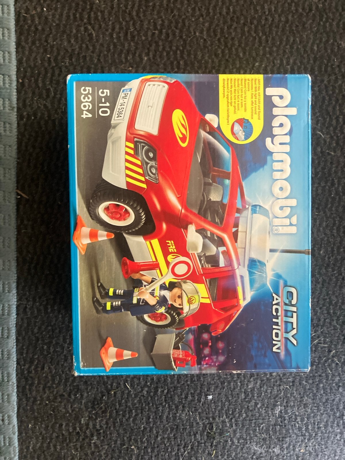 Playmobil City Action Brandweerwagen 5364, Complete set, Voertuig, Ophalen of Verzenden, Zo goed als nieuw