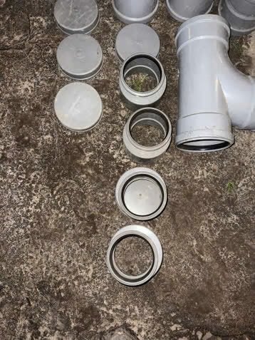 PVC koppelingen 160mm en 125mm (nieuw), Doe-het-zelf en Verbouw, Buizen en Afvoer, Afvoer, Pvc, Nieuw, Ophalen of Verzenden