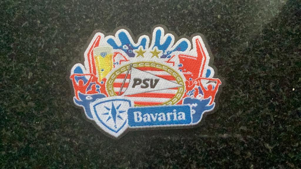 Psv bavaria embleem, Ophalen of Verzenden, Zo goed als nieuw, Viltje(s), Bavaria