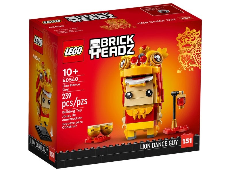 40540 LEGO BrickHeadz: Leeuwendanser - Nieuw in doos!!, Kinderen en Baby's, Speelgoed | Duplo en Lego, BrickHeadz, Lego, Nieuw