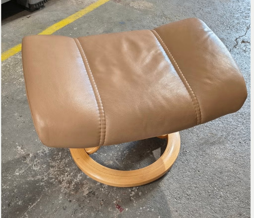 stressless Consul voetenbankje, Huis en Inrichting, Ophalen, Minder dan 50 cm, Gebruikt, .