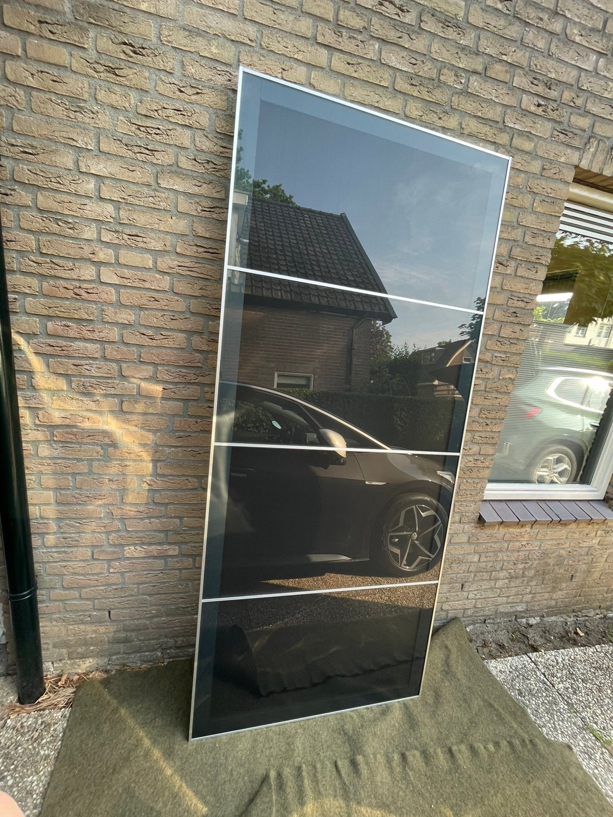 Ikea Pax kast schuifdeuren (2x), Ophalen, Zo goed als nieuw, Glas, 200 cm of meer