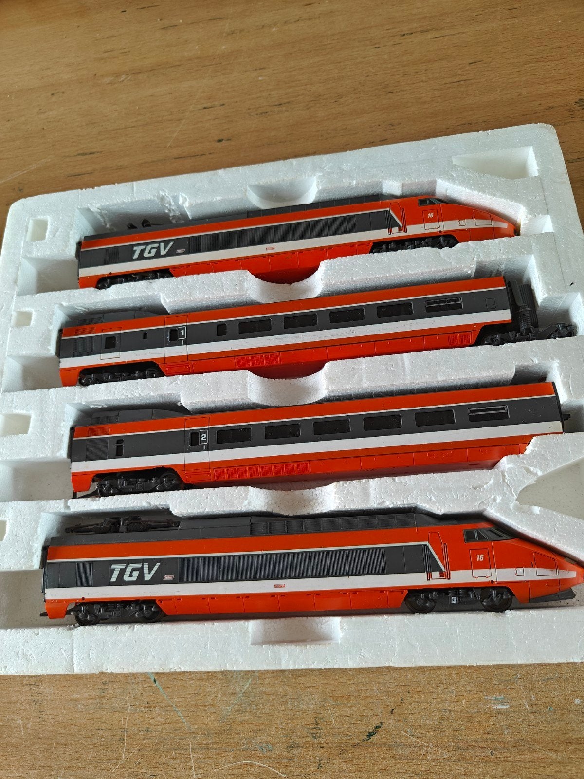 Lima TGV Treinset nr 149711 Gelijkstroom, Overige merken, Gelijkstroom, Ophalen of Verzenden, Gebruikt