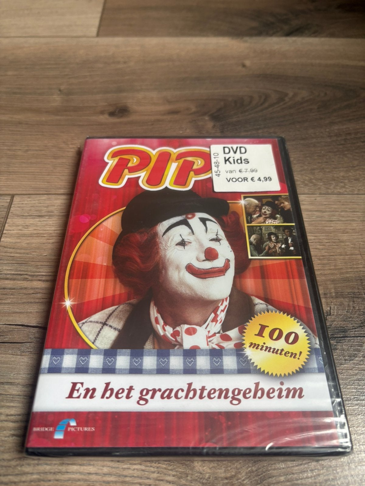 Pipo de clown en het Grachtengeheim *Nieuw in plastic*, Alle leeftijden, Ophalen of Verzenden, Zo goed als nieuw, Stand-up of Theatershow