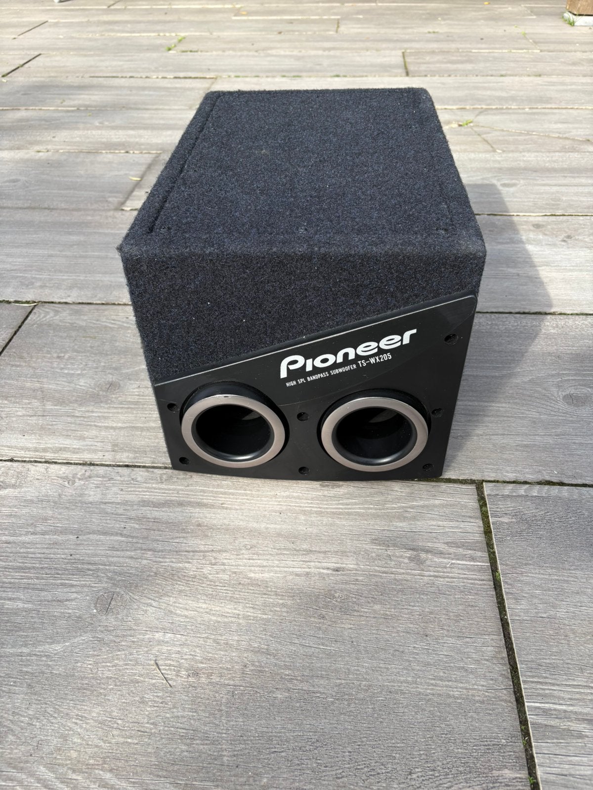 Pioneer TX-WX205 subwoofer, Auto diversen, Autospeakers, Ophalen, Zo goed als nieuw