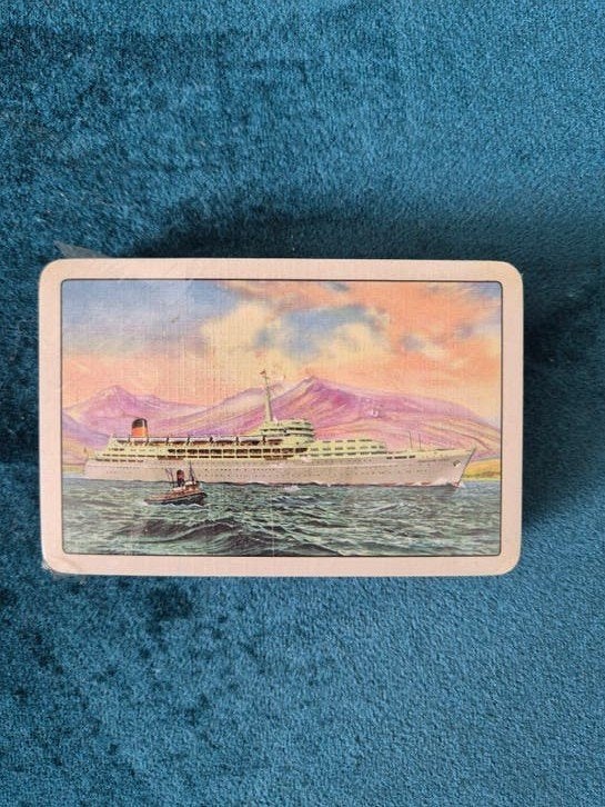 Vintage speelkaarten set Waddingtons Shaw Davill Line, Ophalen of Verzenden