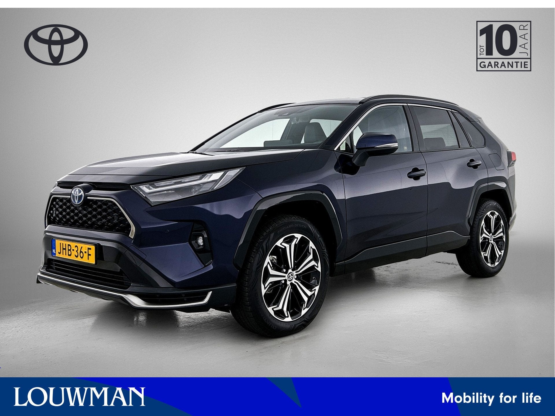 Toyota RAV4 2.5 Plug-in Hybrid AWD Style | BTW voertuig | El, Automaat, Gebruikt, 4 cilinders, Blauw