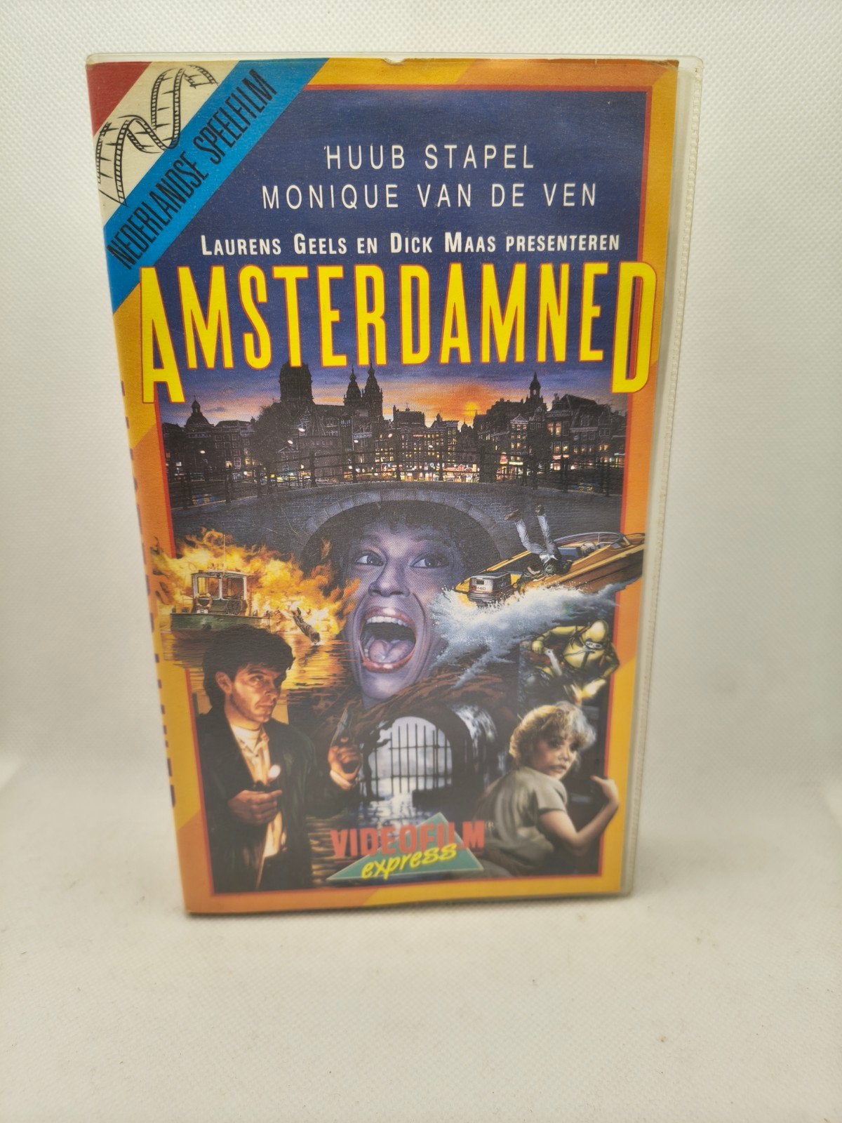Amsterdamned VHS, Ophalen of Verzenden, Zo goed als nieuw