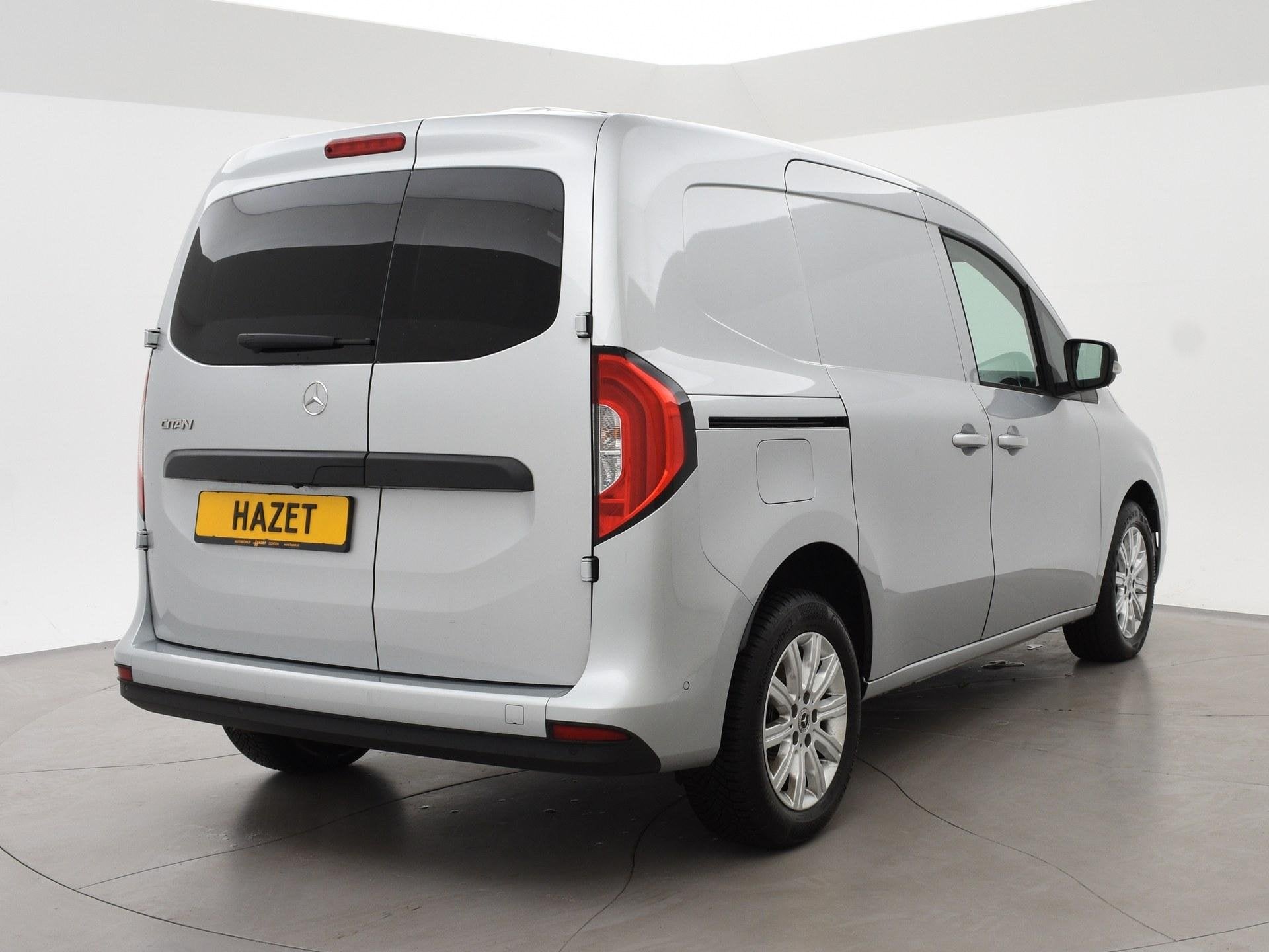 Mercedes-Benz Citan 113 BENZINE 130 PK AUTOMAAT PRO + CAMERA, Gebruikt, Euro 6, 4 cilinders, Bedrijf