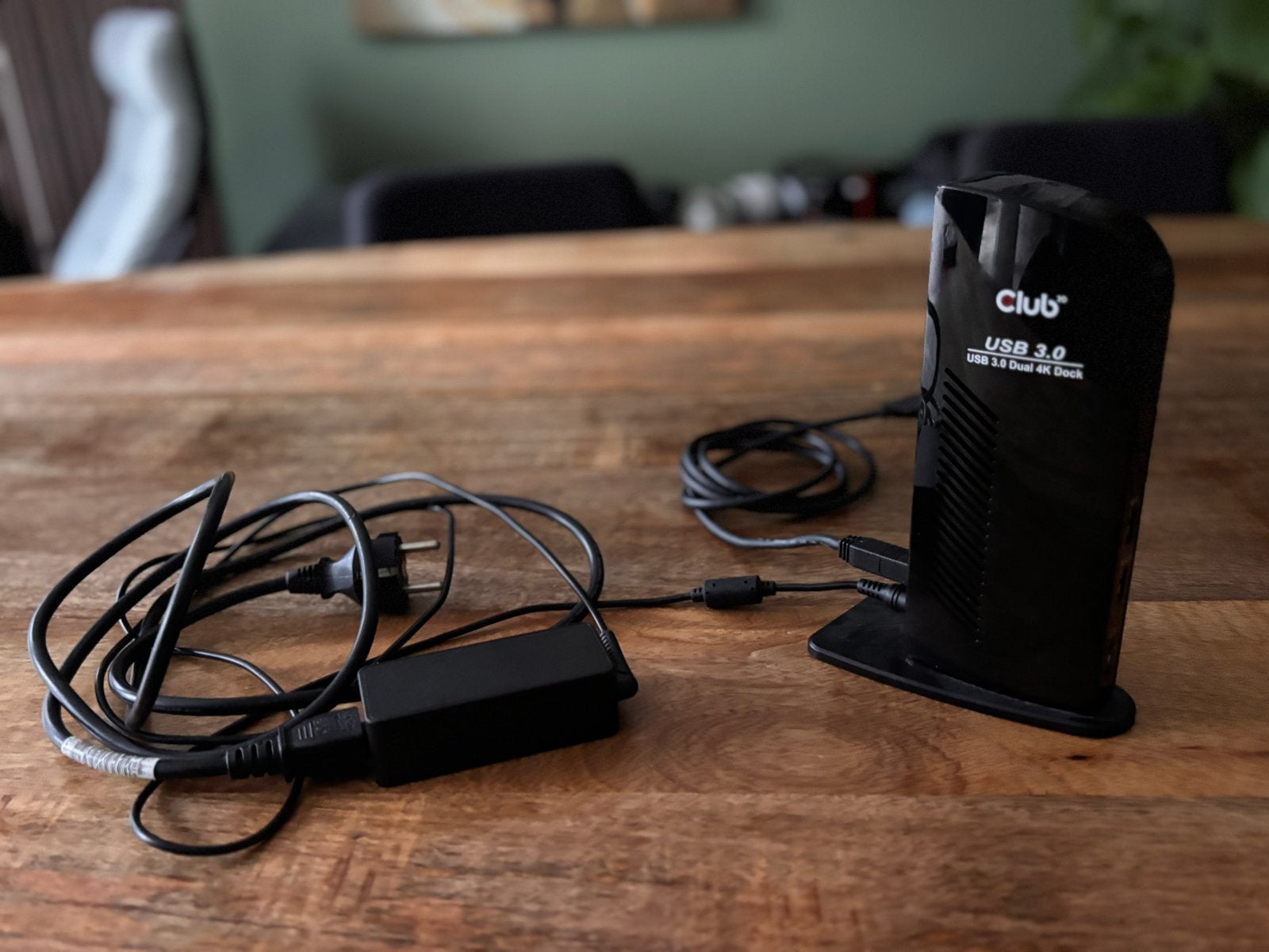 Club USB 3.0 Dual 4K Docking Station, Computers en Software, Dockingstations, Ophalen of Verzenden, Gebruikt, Docking station