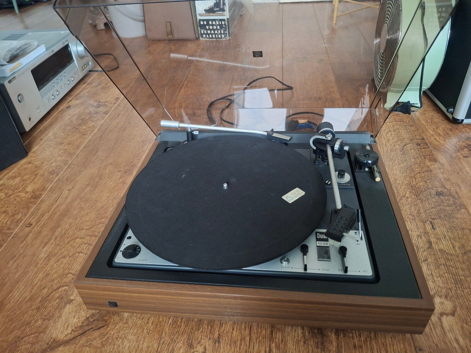 Dual CS 1228 Platenspeler, Audio, Tv en Foto, Ophalen, Zo goed als nieuw, Platenspeler, Dual
