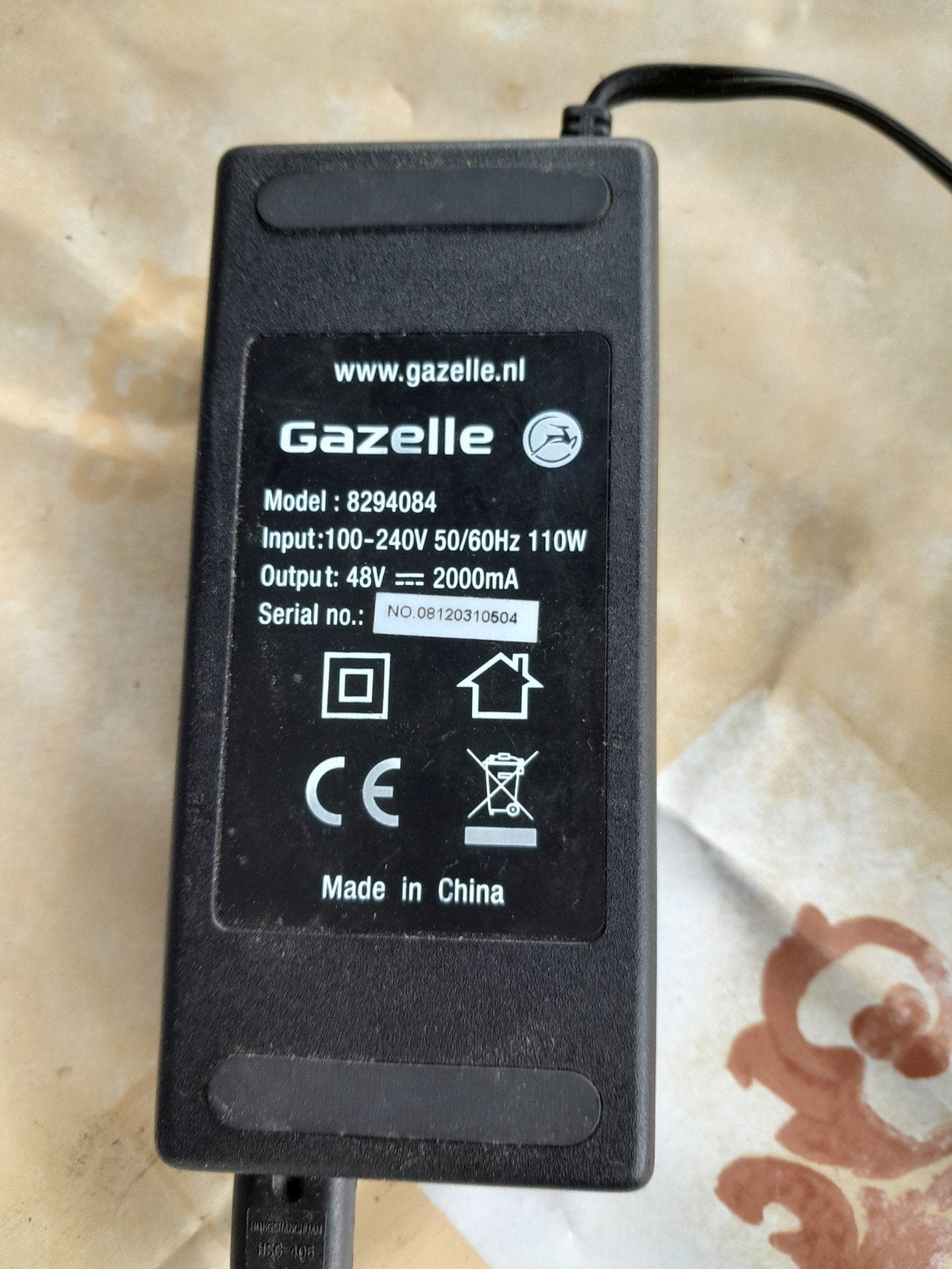 acculader gazelle, Ophalen of Verzenden