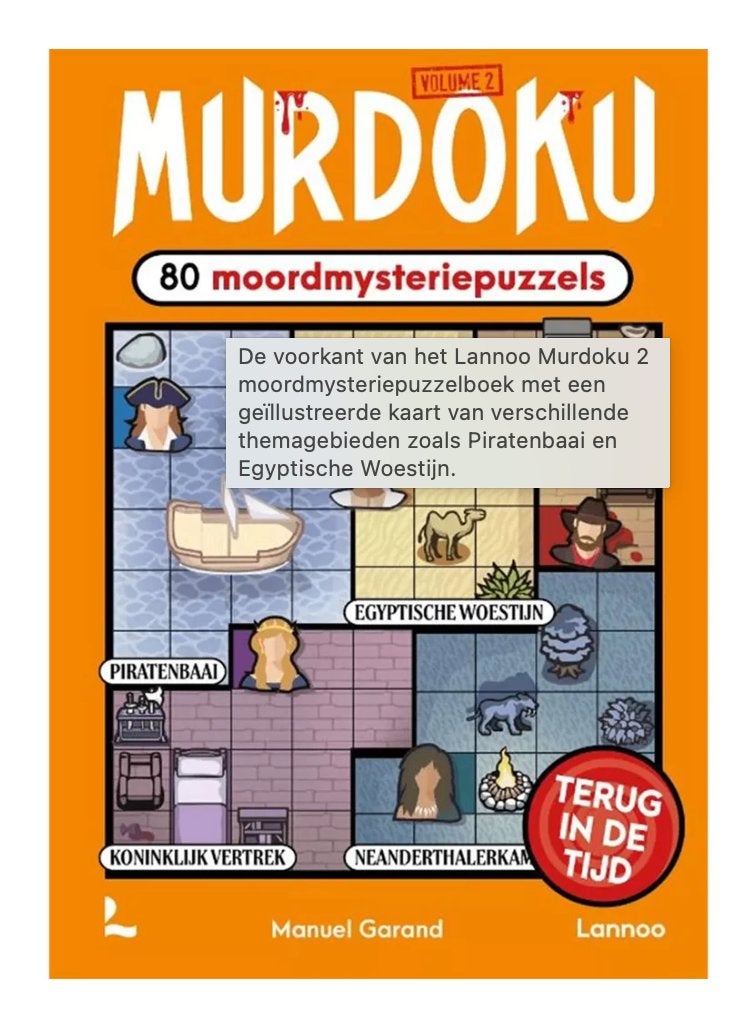 murdoku terug in de tijd *NIEUWE VOORRAAD*, Ophalen of Verzenden, Minder dan 500 stukjes, Nieuw, Puzzelboek