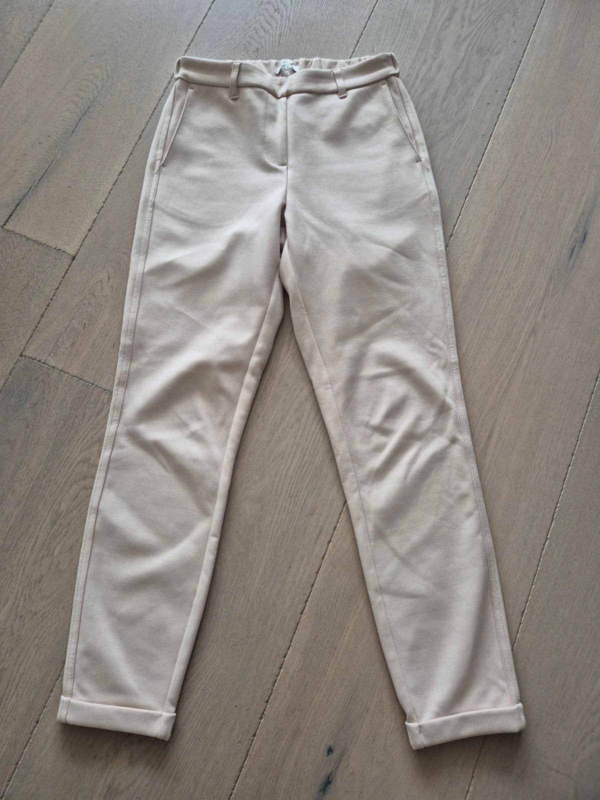 Nukus beige broek maat S, z.g.a.n., Beige, Ophalen of Verzenden, Zo goed als nieuw, Maat 36 (S)