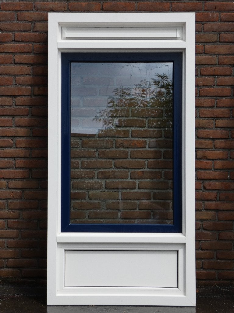 Kunststof raamkozijn met draai kiep stand 88,5 x 179(BxH), Doe-het-zelf en Verbouw, Kozijnen en Schuifpuien, Zo goed als nieuw