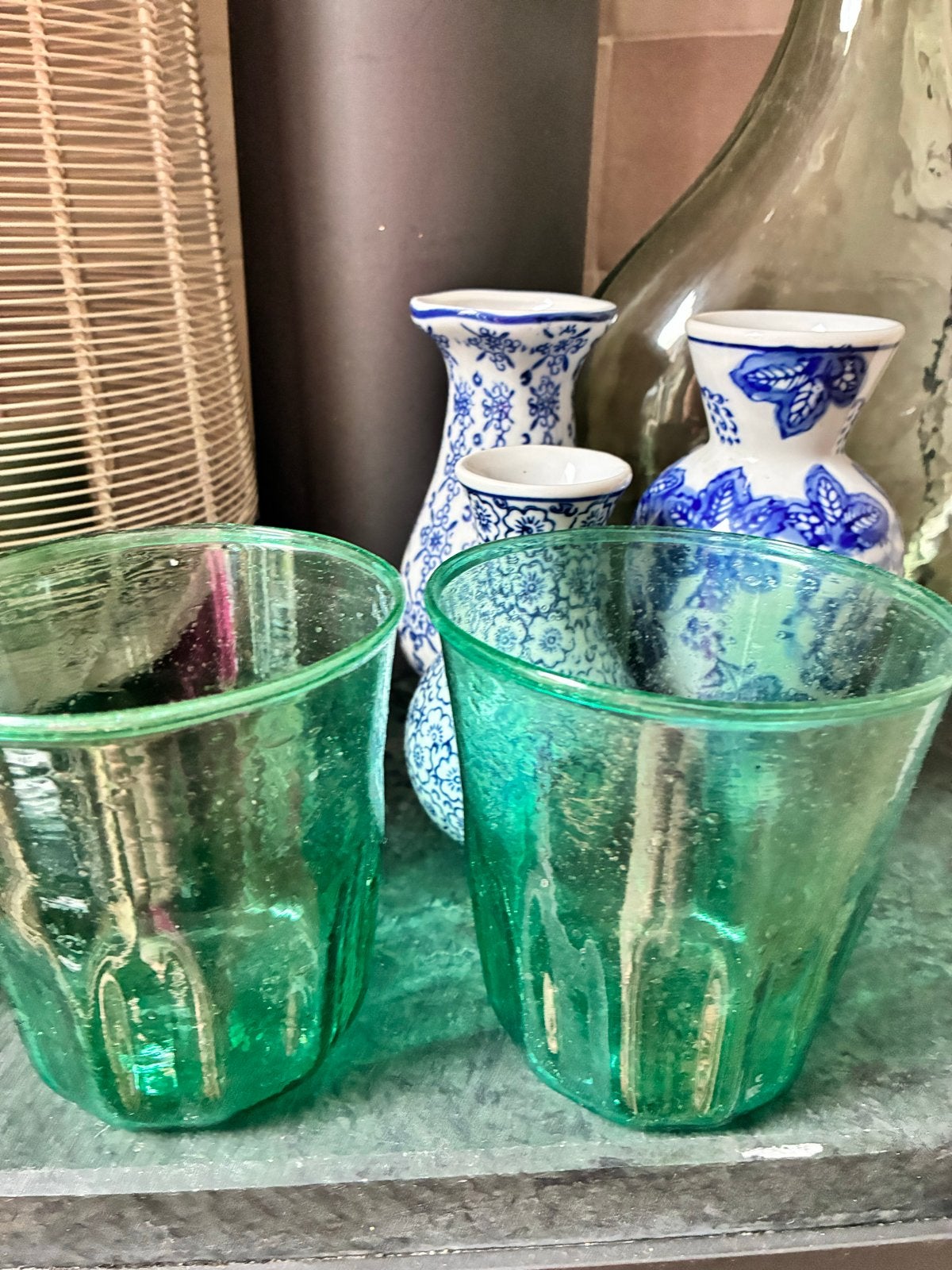 Groene woonaccessoires Loods 5, Ophalen, Gebruikt, Groen, Glas