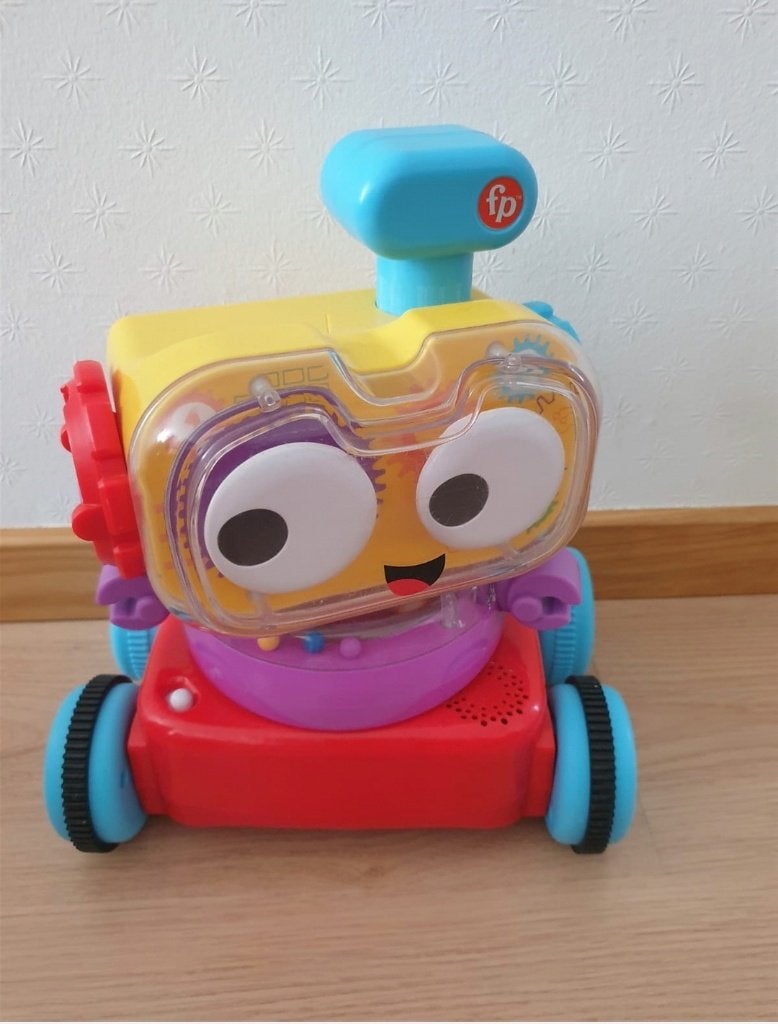 Speelgoed robot, Ophalen, Gebruikt