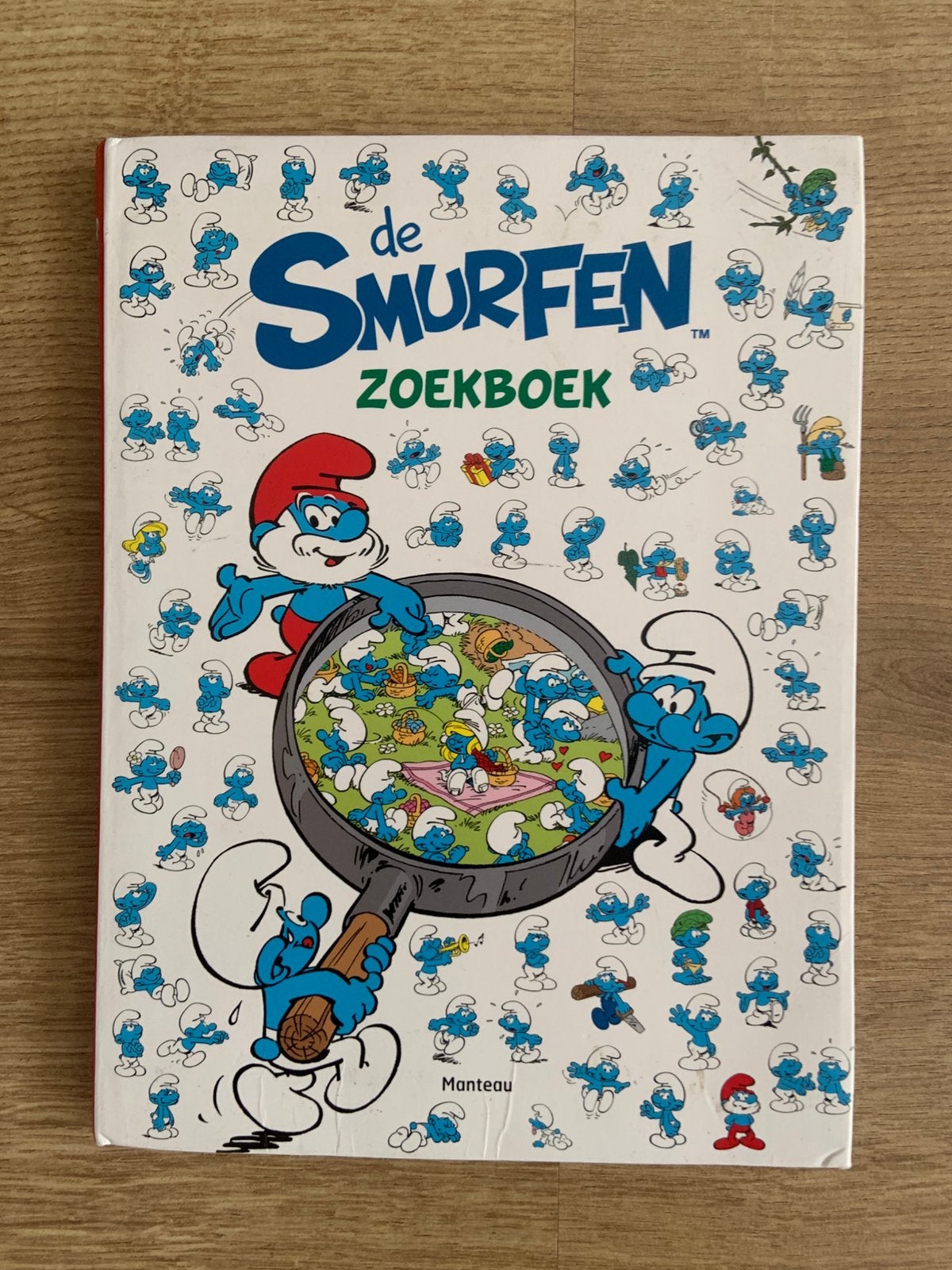 Peyo - Zoekboek van de smurfen, Verzamelen, Poppetjes en Figuurtjes, Ophalen of Verzenden, Zo goed als nieuw