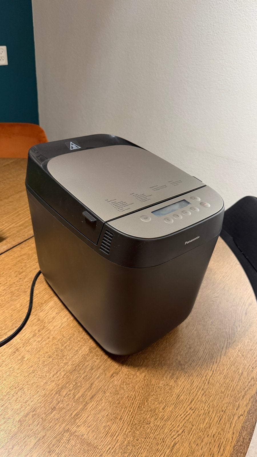 Panasonic Broodbakmachine | Topkwaliteit & Als Nieuw, Witgoed en Apparatuur, Broodbakmachines, 800 tot 1200 gram deeg, Zo goed als nieuw