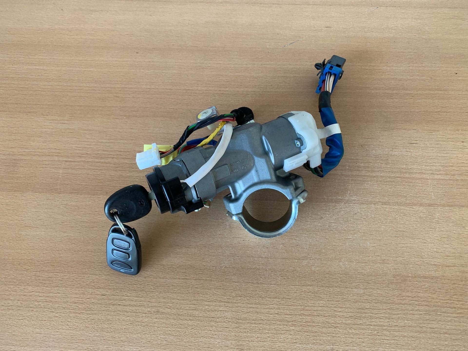hyundai I30 2007 tot 2012 contactslot sleutel + afstandsbed., Gebruikt, -, -, Ophalen of Verzenden
