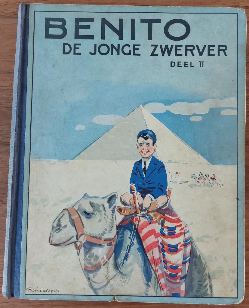 Benito de jonge zwerver - deel II, Boeken, Prentenboeken en Plaatjesalbums, Ophalen of Verzenden, Gelezen, C. Joh. Kieviet, Plaatjesalbum
