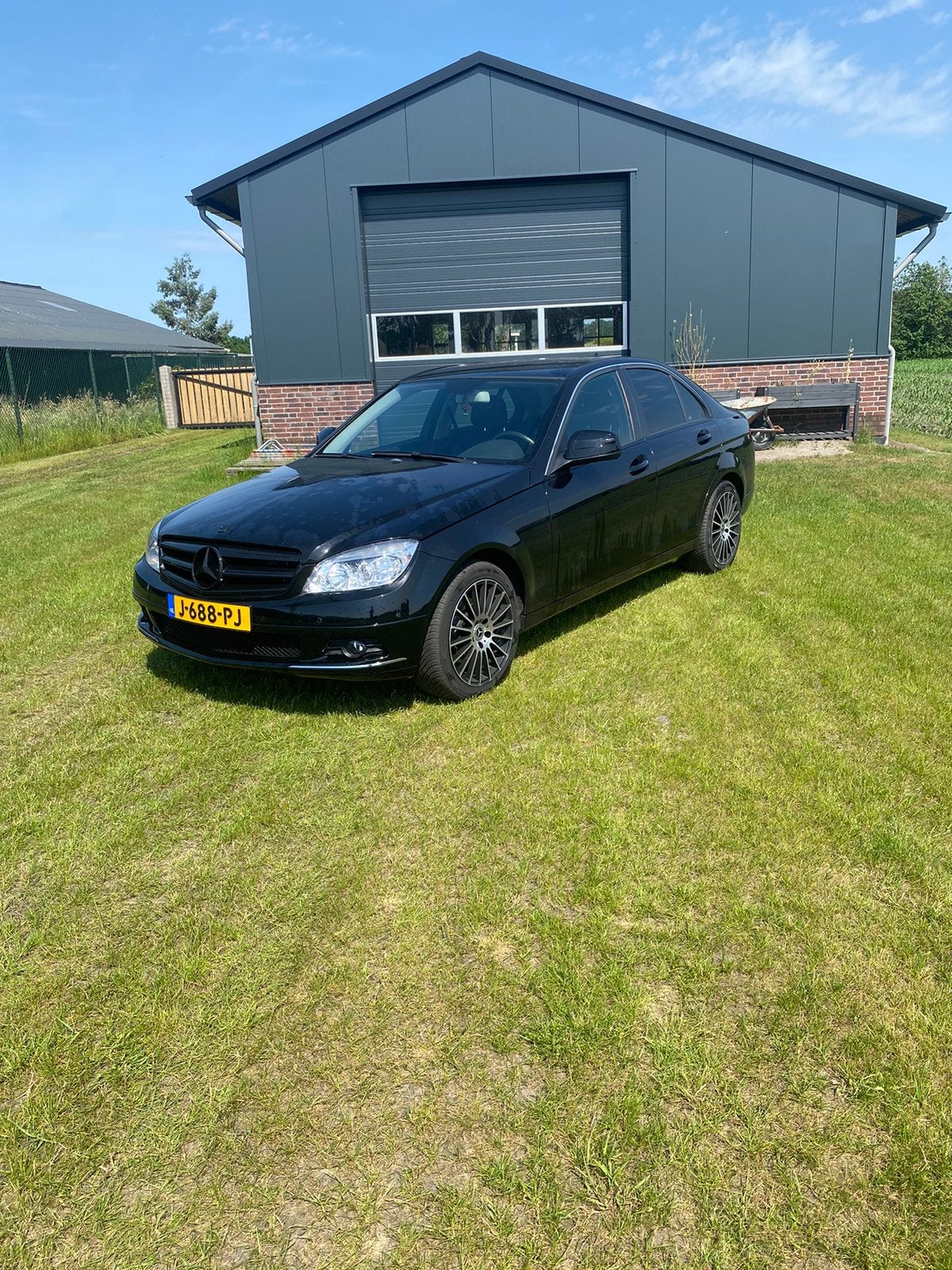 Mercedes-Benz C-Klasse 1.8 C200 Kompr Sedan AUT 2007 Zwart, 1800 kg, 4 cilinders, 1796 cc, Zwart
