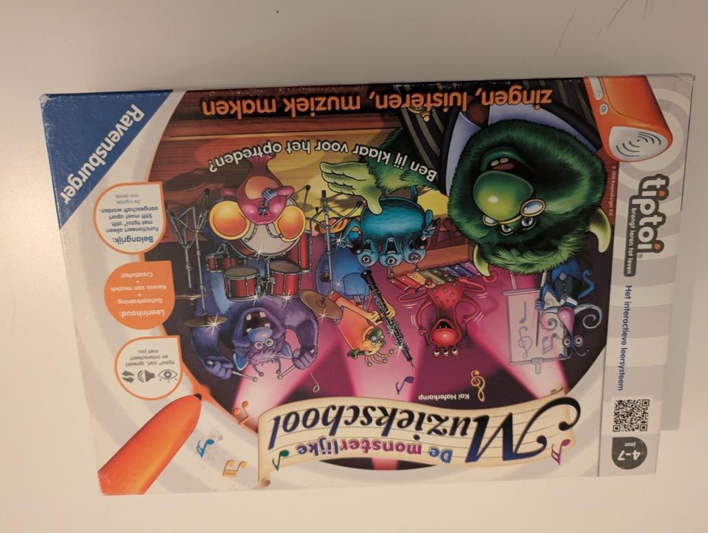 Tiptoi De Monsterlijke Muziekschool (excl. stift), Kinderen en Baby's, Speelgoed | Educatief en Creatief, Ophalen of Verzenden