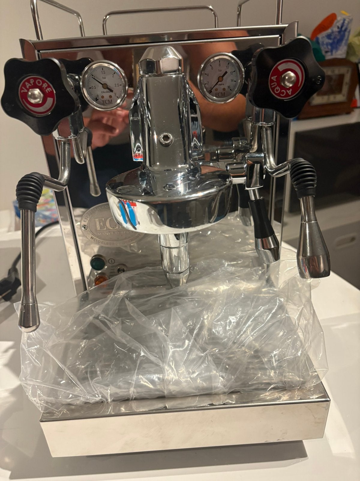 ECM mechanika VI slim espresso/koffiemachine/baristo machine, Witgoed en Apparatuur, Ophalen, Nieuw, Overige merken, Barista-accessoire
