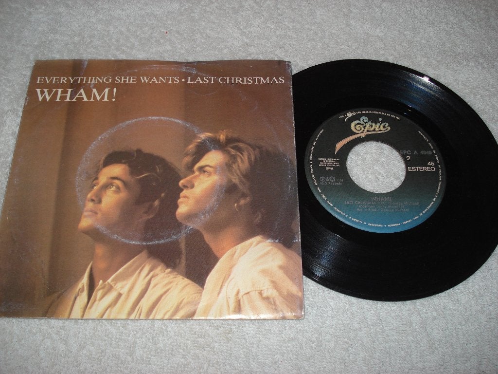 Wham   Last Christmas   Portugal    Kerst Orgineel, Cd's en Dvd's, Fotohoes, Ophalen of Verzenden, Zo goed als nieuw, Pop