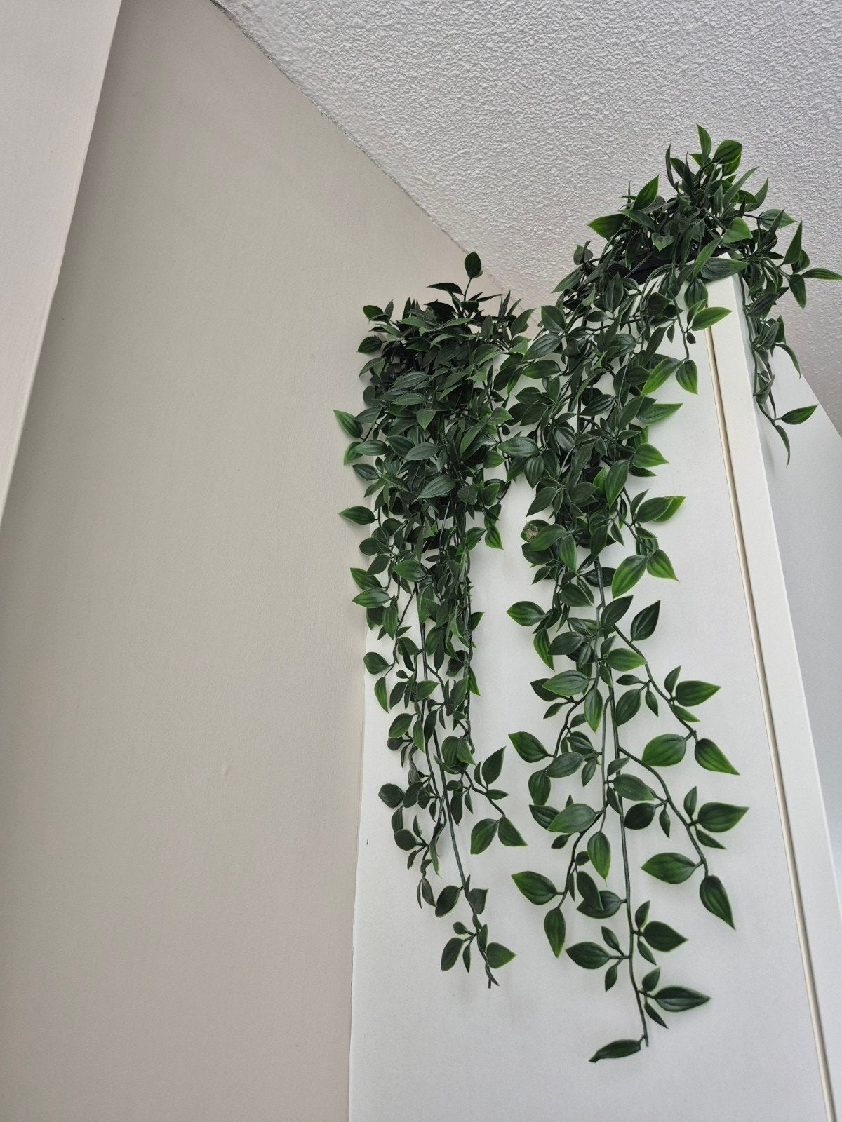 2 IKEA Nep Planten - Kunsthangplanten, Groen, Kunstplant, Ophalen of Verzenden, Zo goed als nieuw
