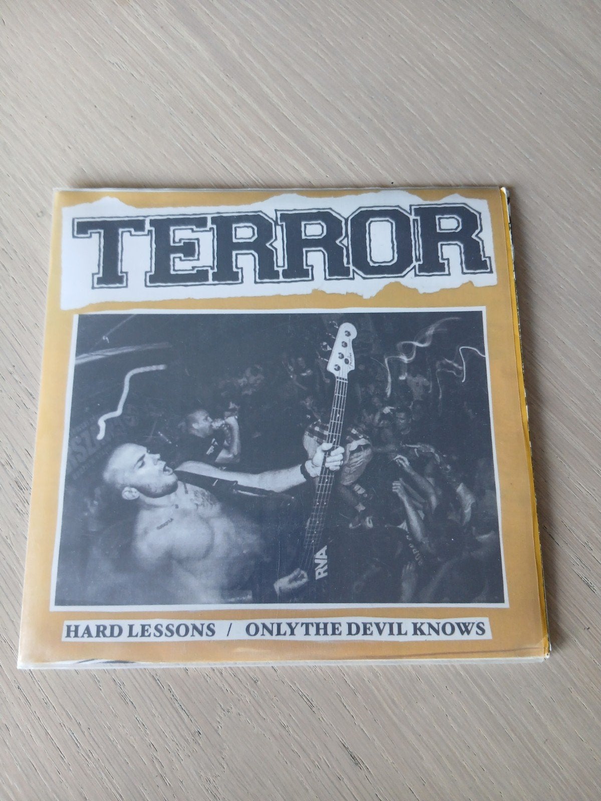 Terror - Hard Lessons (7" clear vinyl), Verzenden, 7 inch, Zo goed als nieuw, Limited edition