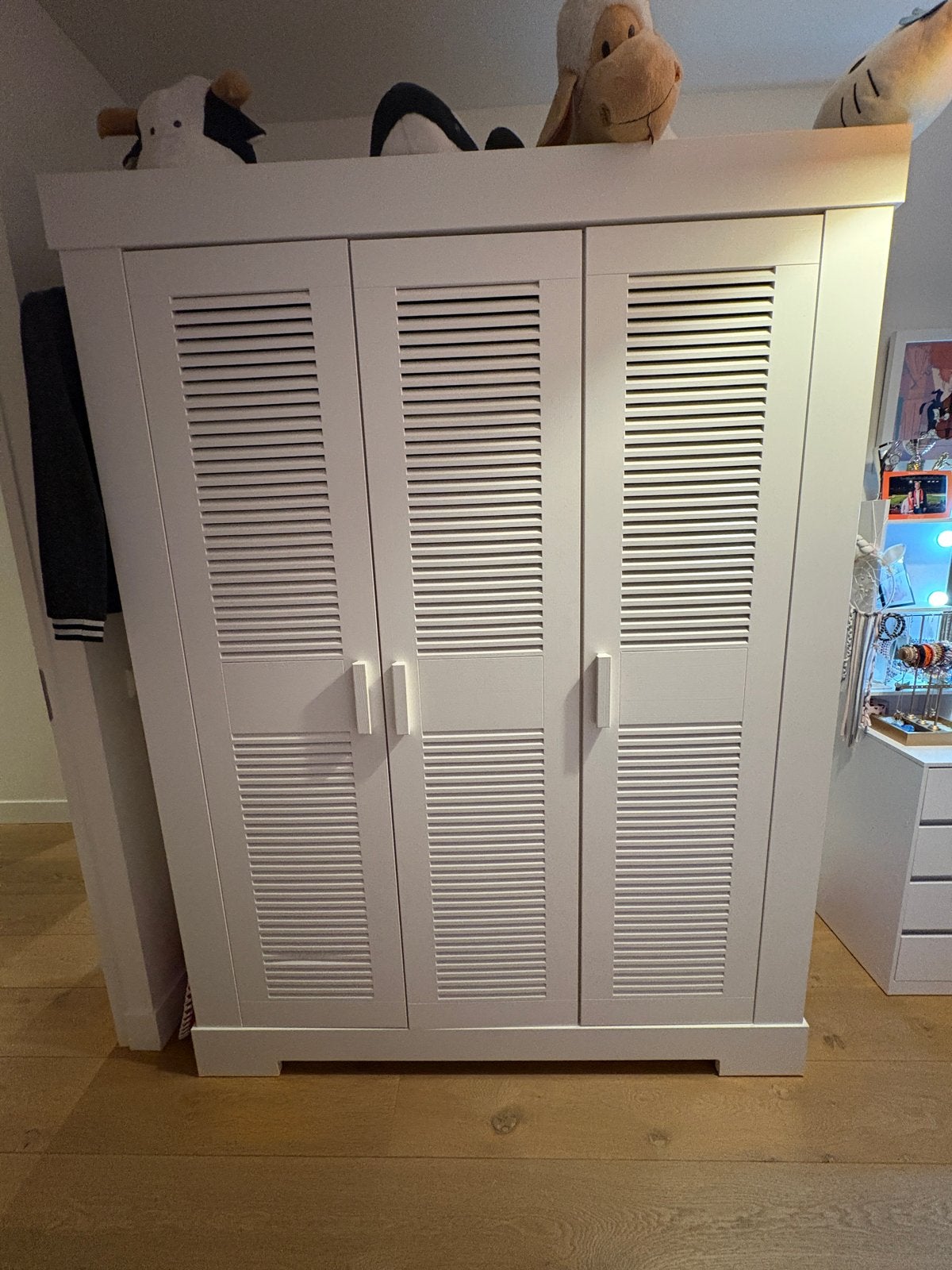 Bopita Feline Drieurskast - Wit (157x205x60 cm), Ophalen, Gebruikt, 100 tot 150 cm, 150 tot 200 cm